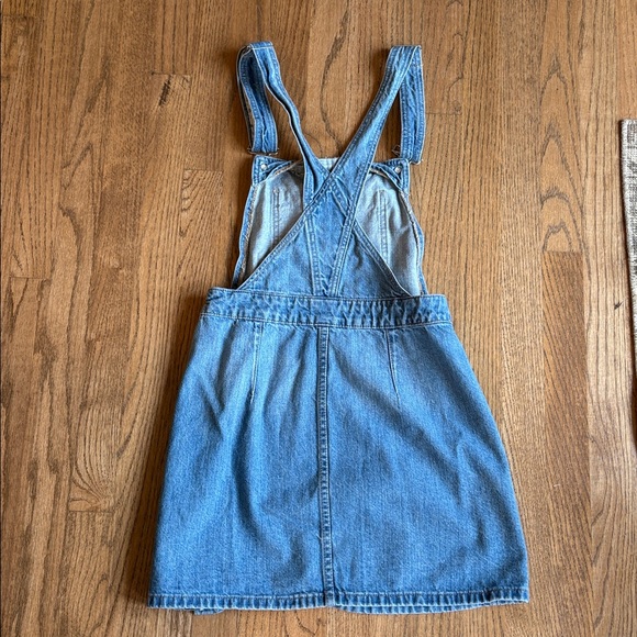 Free People denim overall dress - Picture 3 of 5